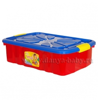 Ящик для игрушек Малыш (низкий) 60х40х17 см