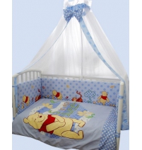 Комплект в кроватку 7 предметов Kids Komfort Disney 1 (принт) арт. 101