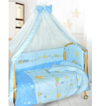 Комплект в кроватку 7 предметов Kids Comfort Elite New арт.034-5А