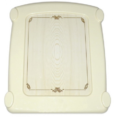 Пластиковый комод 3 ящика Декор Беленый дуб 