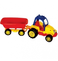 Трактор с прицепом Ucar Oyuncak Tombul Traktor with Trailer (50 см)     
