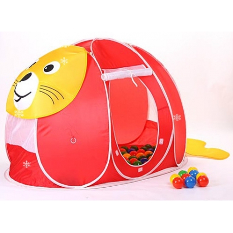 Игровой домик с шарами Calida Тюлень (100шт)    