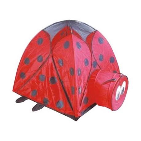 Игровой дом + тоннель Shaoxing Красная Божья коровка арт.T-016/HTF-139  