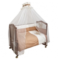 Комплект в кроватку 7 предметов Фортуна Заяц     