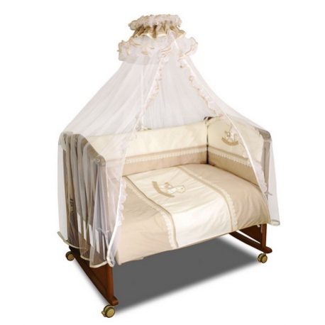 Комплект в кроватку 7 предметов Фортуна Лошадка    