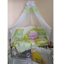 Комплект в кроватку 7 предметов Балу Карусель    