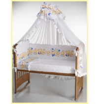 Комплект в кроватку 7 предметов Плитекс София    