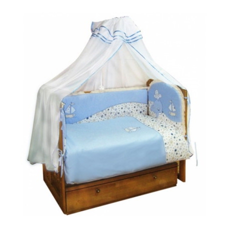 Комплект в кровать 7 предметов Soni Kids Морское путешествие   