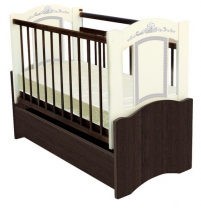 Кровать-трансформер МДФ Меандр (поперечный маятник)    