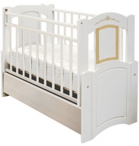 Кровать-трансформер МДФ Меандр (поперечный маятник) со столом     