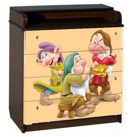 Комод детский Disney Гномы КДП80/4-24    