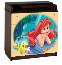 Комод детский Disney Русалочка КДП60/4-18     