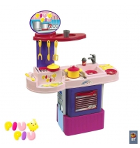 Кухня детская Palau "Piu Piu"100 см с  16 аксессуарами 3095 