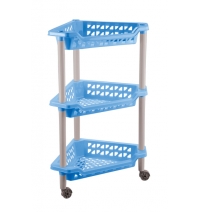 Этажерка угловая Тереза 3 полки арт.С12420