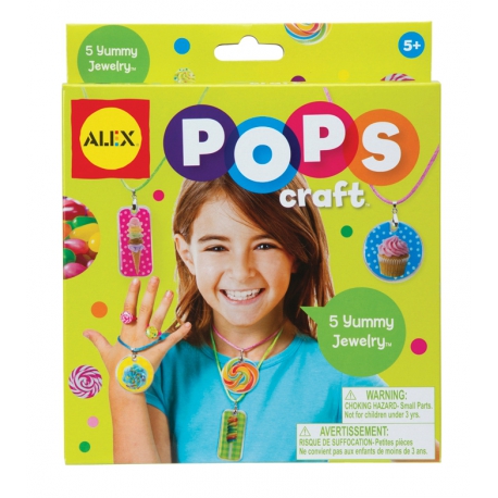 Набор для творчества POPS CRAFT "Украшения любимые сладости", Арт.1291