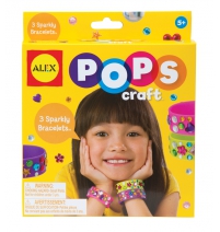 Набор для творчества POPS CRAFT "Создай 3 блестящих браслета со стразами", Арт.1292