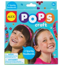 Набор для творчества POPS CRAFT "Два блестящих ободка со стразами", Арт.1293
