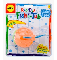 Игрушка для ванны Alex Рыба-ёж арт.850W   