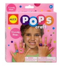 Набор для творчества Alex Pops Craft 5 колечек арт.1197 