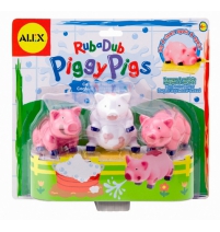 Игрушка для ванны Alex Вымой поросенка арт.825PN   