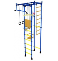 ДСК "Карусель" 4-х опорный (ПВХ) синий антик КОМБИ