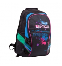 Рюкзак с анатомической спинкой Gulliver Клякса girl арт. 8809G   
