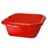 Таз квадратный "Тюльпан" 12л цвета в ассортименте арт.ПЦ2951