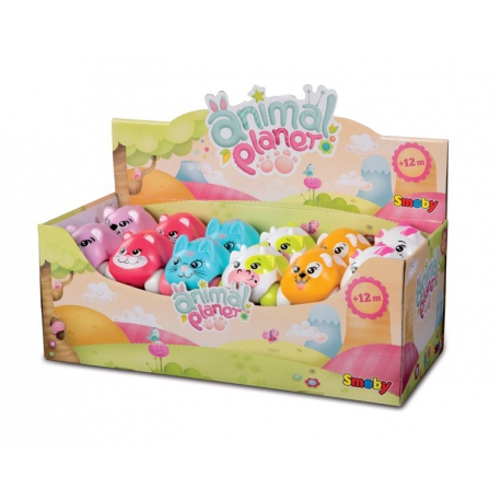 Машинка 7 см Animal Planet в дисплее, Арт. №. 211352  Smoby