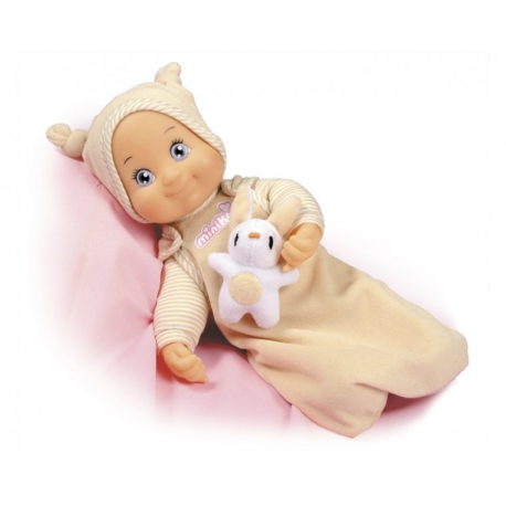 Кукла Minikiss с кроликом, 27 см, Арт. №. 160154  Smoby