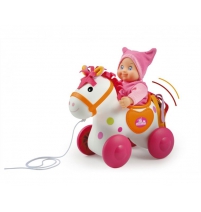 Лошадка для катания пупса Smoby Mini Kiss Арт. №. 160158  