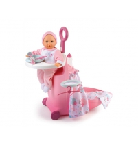 Набор для кормления и купания пупса в чемодане Smoby Baby Nurse Арт. №. 24032  
