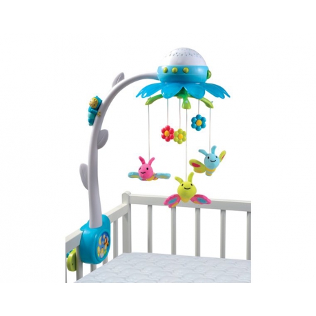 Мобиль музыкальный на кроватку "Цветок", 2 вида, Арт. №. 211374 Cotoons Smoby