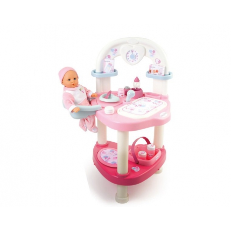 Набор для кормления и купания пупса Baby Nurse + 10 акс., Арт. №. 24663  Smoby