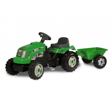 Трактор GM Bull + remorgue vert, Арт. №. 33329  Smoby