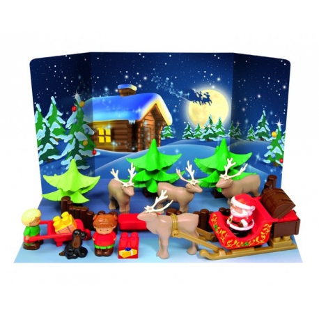 Домик-конструктор "Рождество", Арт. №. 3115 Abrick Ecoiffier