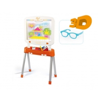 Мольберт с люминесцентным эффектом 3D, Арт. №. 28080  Smoby