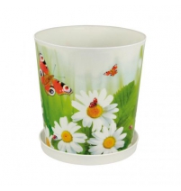 Горшок-кашпо Зеленая страна 1,8л с поддоном арт.М1881