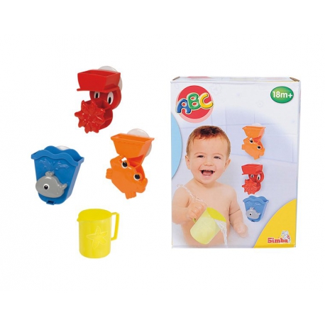 Набор игрушек для ванной, 4 предмета, Арт. 4019578 Simba