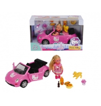Еви на машине с собачкой из серии Hello Kitty, Арт. 5737843 Simba