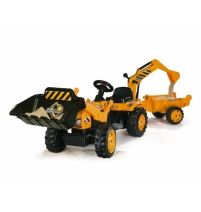 Трактор с ковшом и прицепом Smoby Арт. №. 33389  