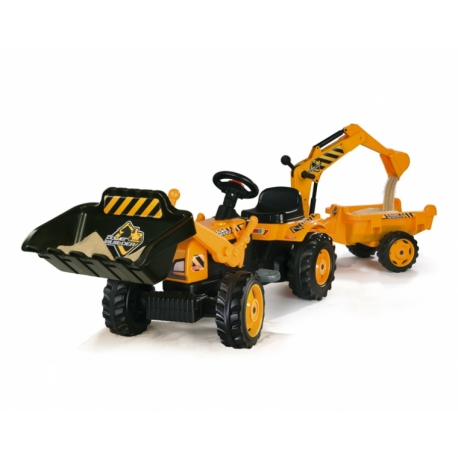 Трактор с ковшом и прицепом Smoby Арт. №. 33389  