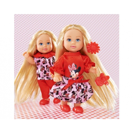 Кукла Еви Minnie Mouse Длинные волосы Арт. 5746513 Simba 