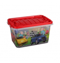 Ящик для игрушек "Форсаж" прямоугольный 7л., Арт. М2079