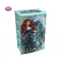 Комод пластиковый с 4 ящиками "Мерида Disney" , Арт. М2223