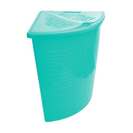 Корзина для белья угловая "Зебра" 40 л, Арт. ПЦ1700