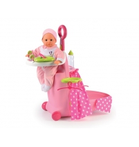 Набор для кормления и купания пупса в чемодане Smoby Minnie Арт. №. 24207  