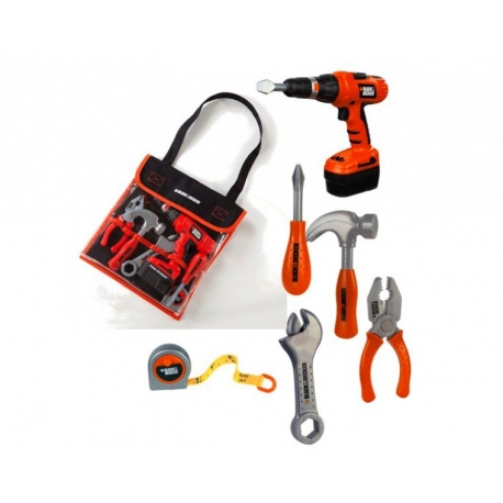 Набор инструментов в сумке Smoby Black&Decker Арт. №. 500179  