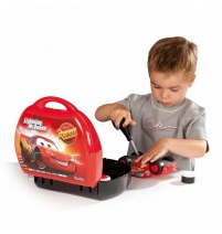 Конструктор Smoby Тачки 2 Молния Маккуин в чемоданчике Арт. №. 500180  