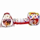 Игровой домик с тоннелем ЛИ 629 с мячиками (200шт) 