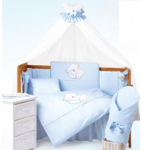 Комплект в кроватку 7 предметов Tuttolina Sleeping Bear    